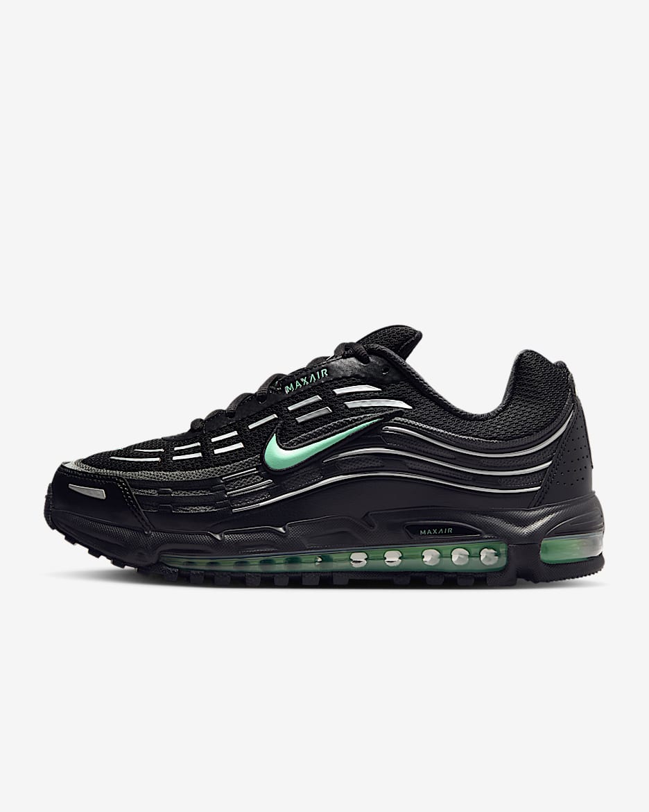 【NIKE】AIR MAX TL 2.5 / Black and llic Silver Nike Air Max TL 2.5 Black / Black - Black - Metallic Silver